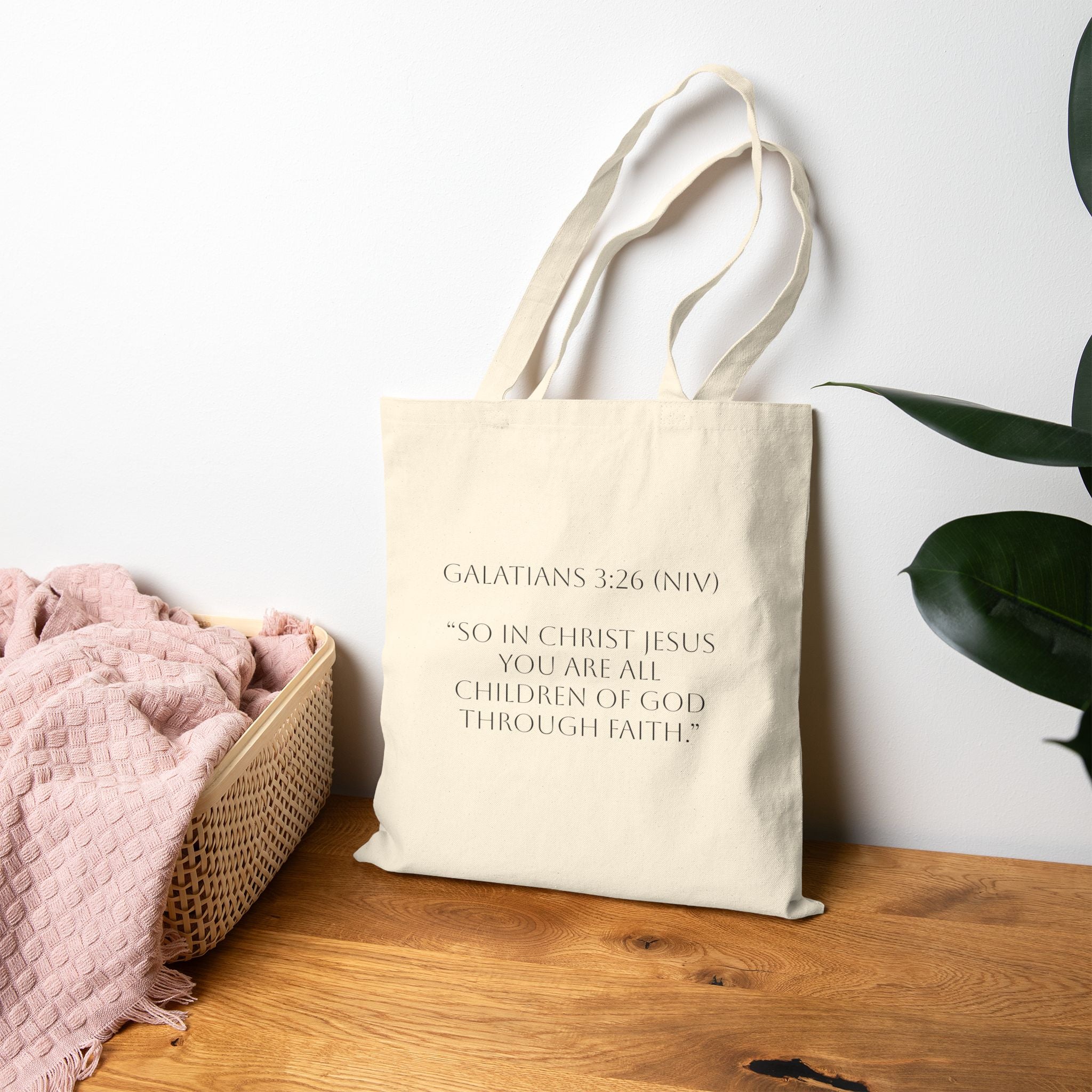 Cotton Canvas Tote Bag