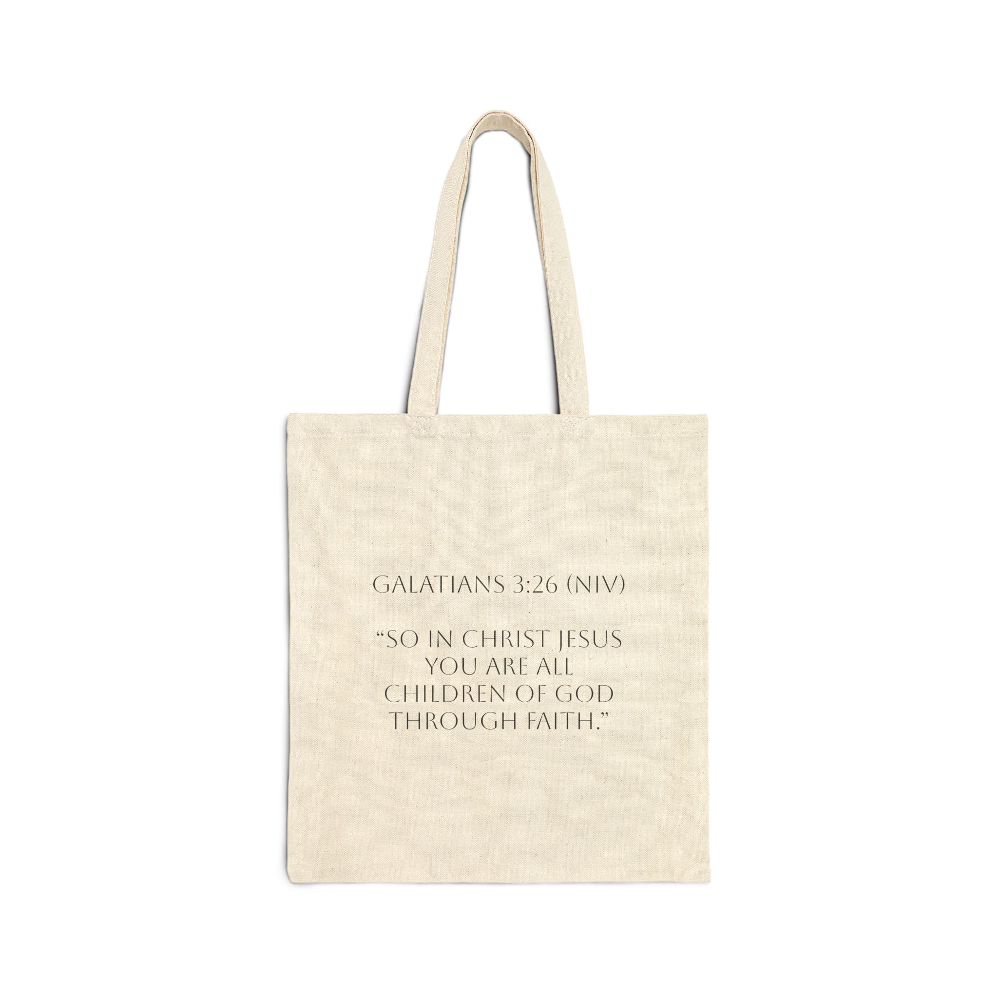 Cotton Canvas Tote Bag