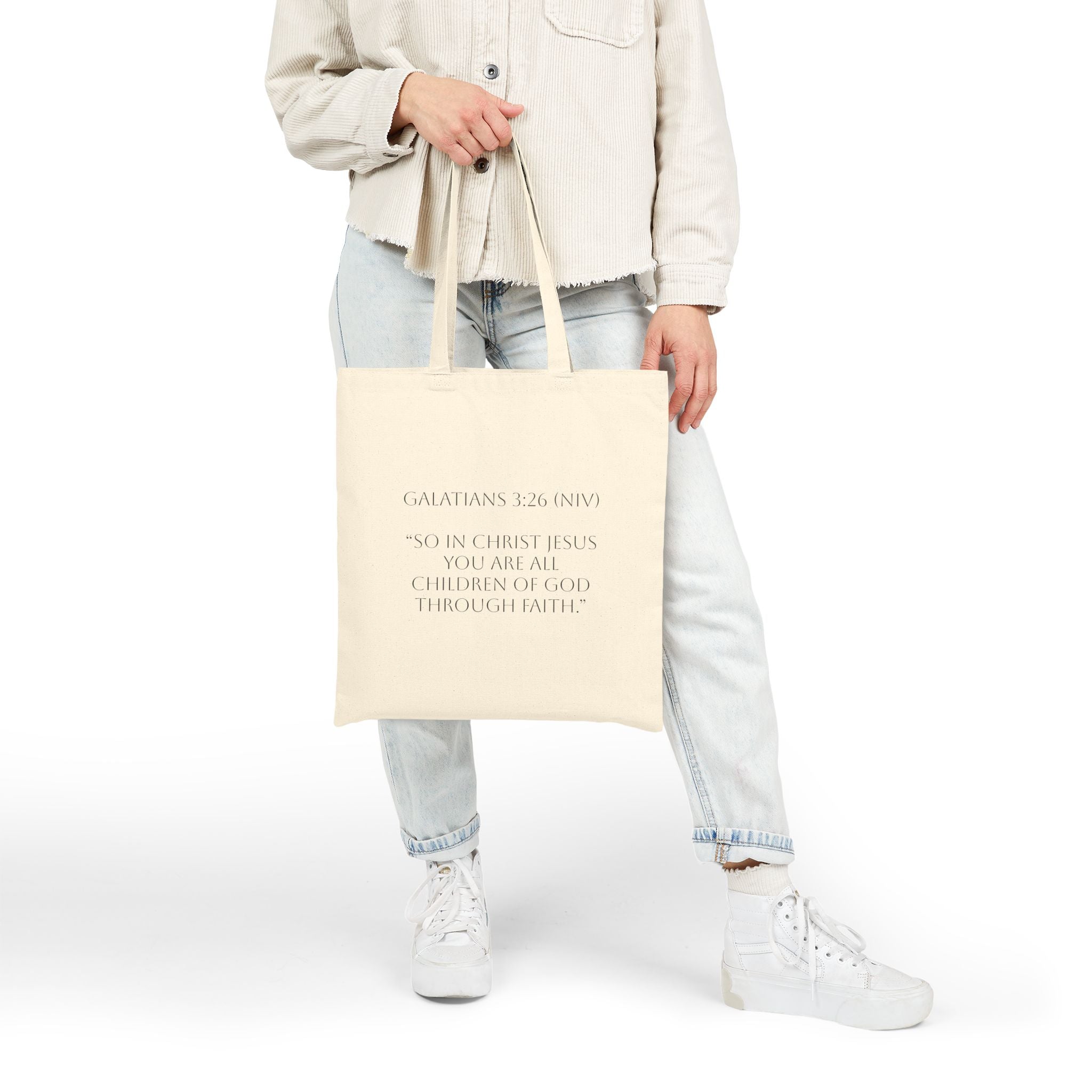 Cotton Canvas Tote Bag